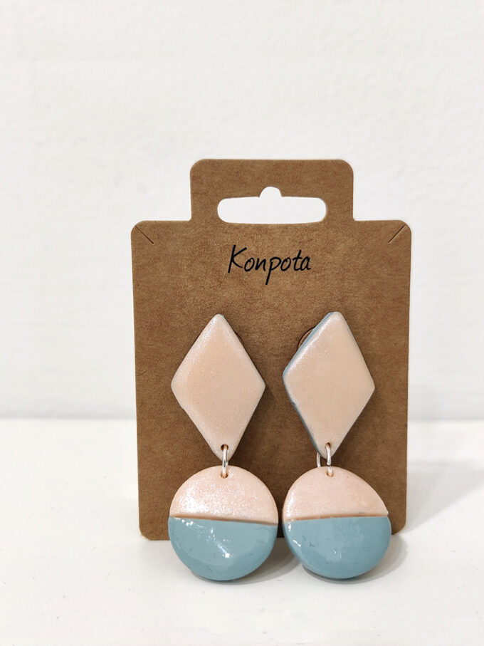 BERRIA/NEW Pendientes Manzana