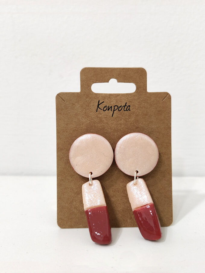 BERRIA/NEW Pendientes Manzana