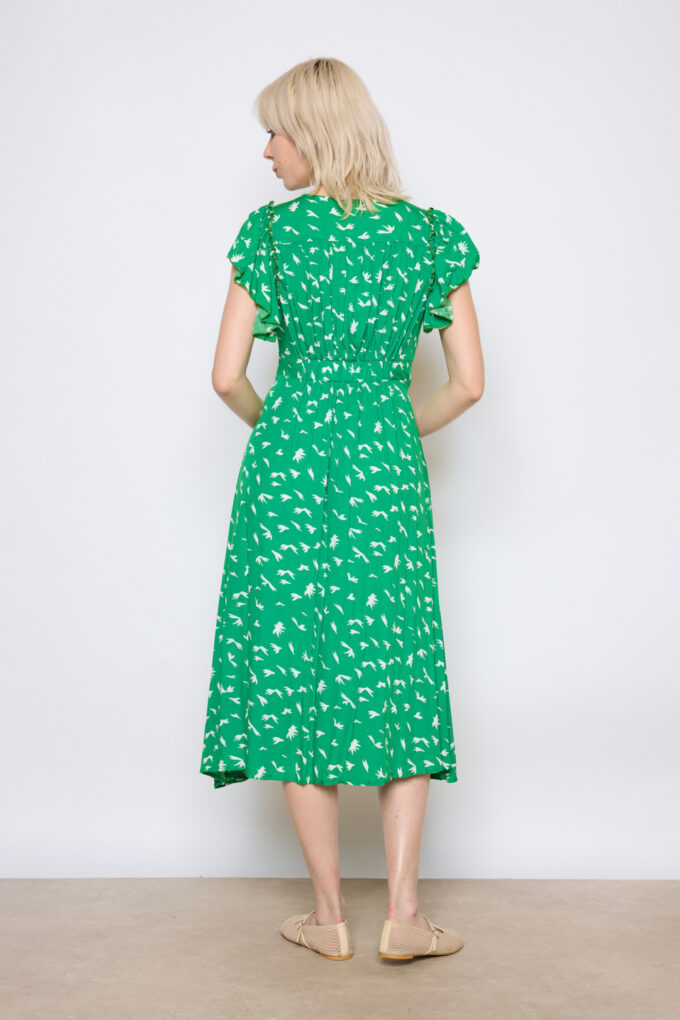 BERRIA/NEW Vestido Ainara verde - Imagen 4