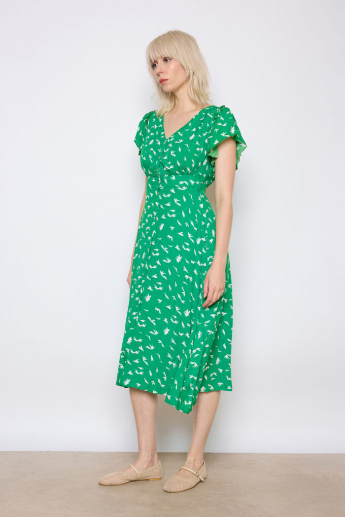 BERRIA/NEW Vestido Ainara verde - Imagen 2