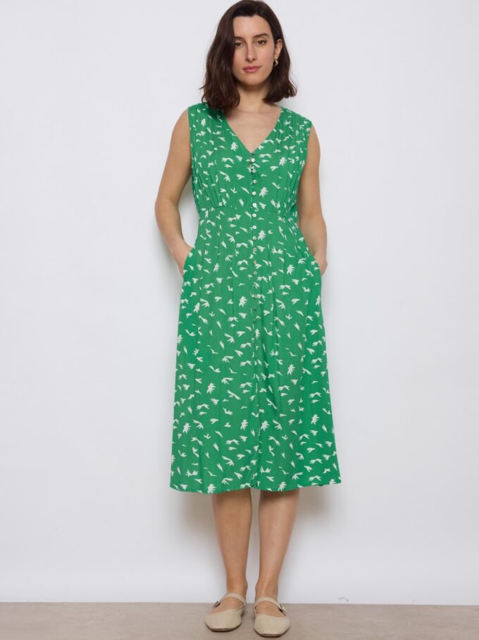 BERRIA/NEW Vestido Rusty verde