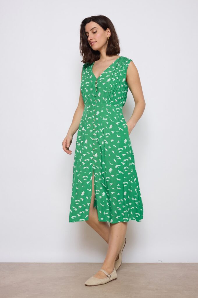 BERRIA/NEW Vestido Rusty verde - Imagen 2