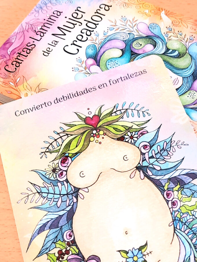 Cartas Lamina Mujer Creadora cesarea