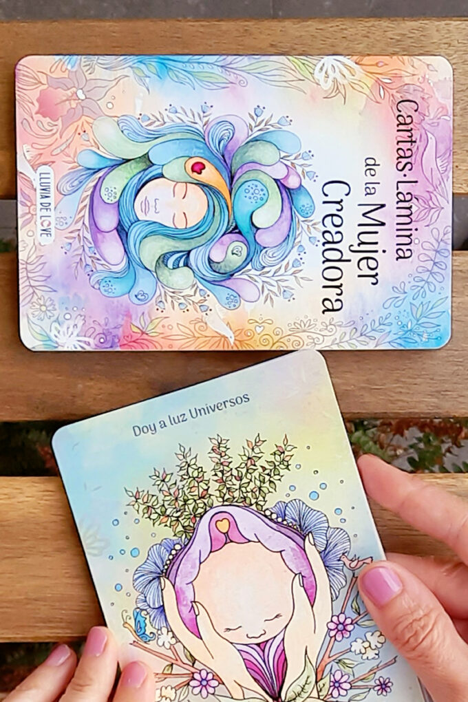 Cartas-Lámina de la Mujer Creadora (Embarazo consciente) - Imagen 5