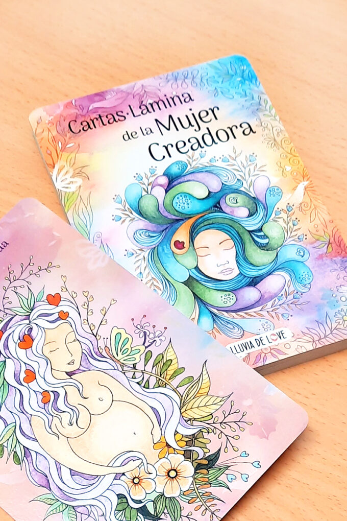 Cartas-Lámina de la Mujer Creadora (Embarazo consciente)