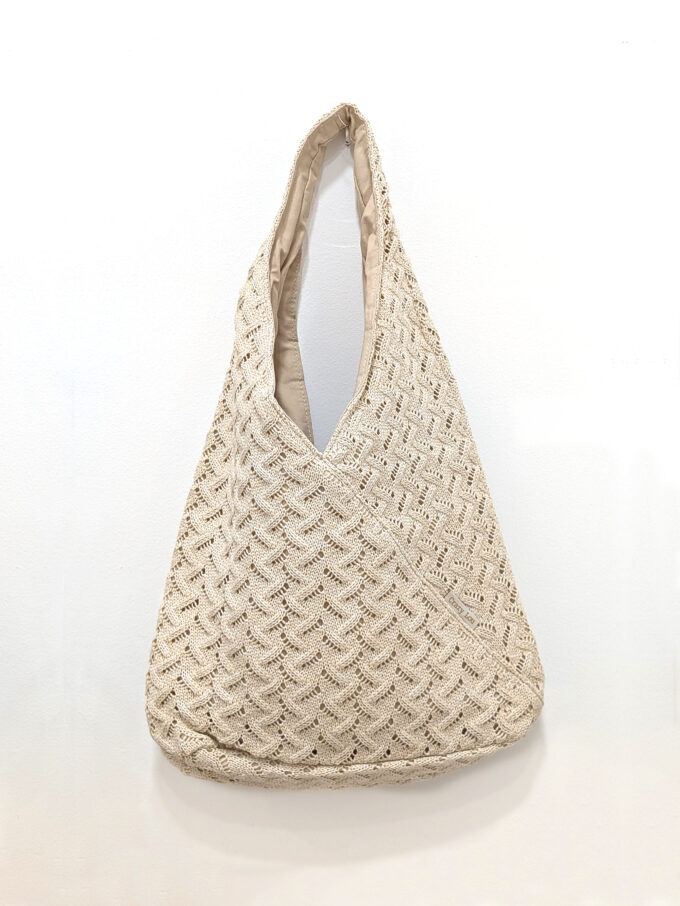 BERRIA/NEW Bolso blanco crudo Naoki