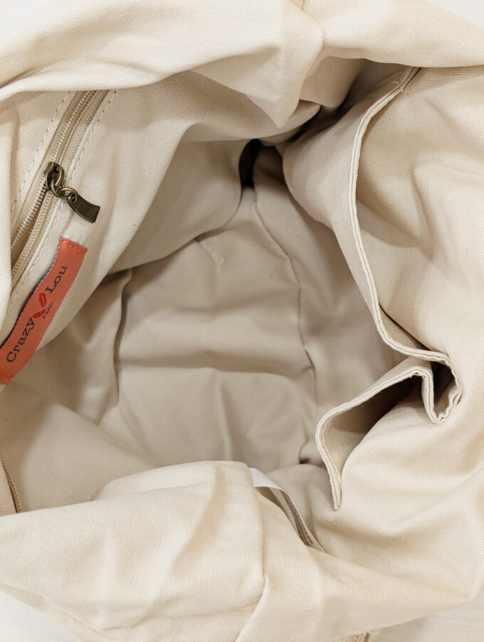 BERRIA/NEW Bolso blanco crudo Naoki - Imagen 3