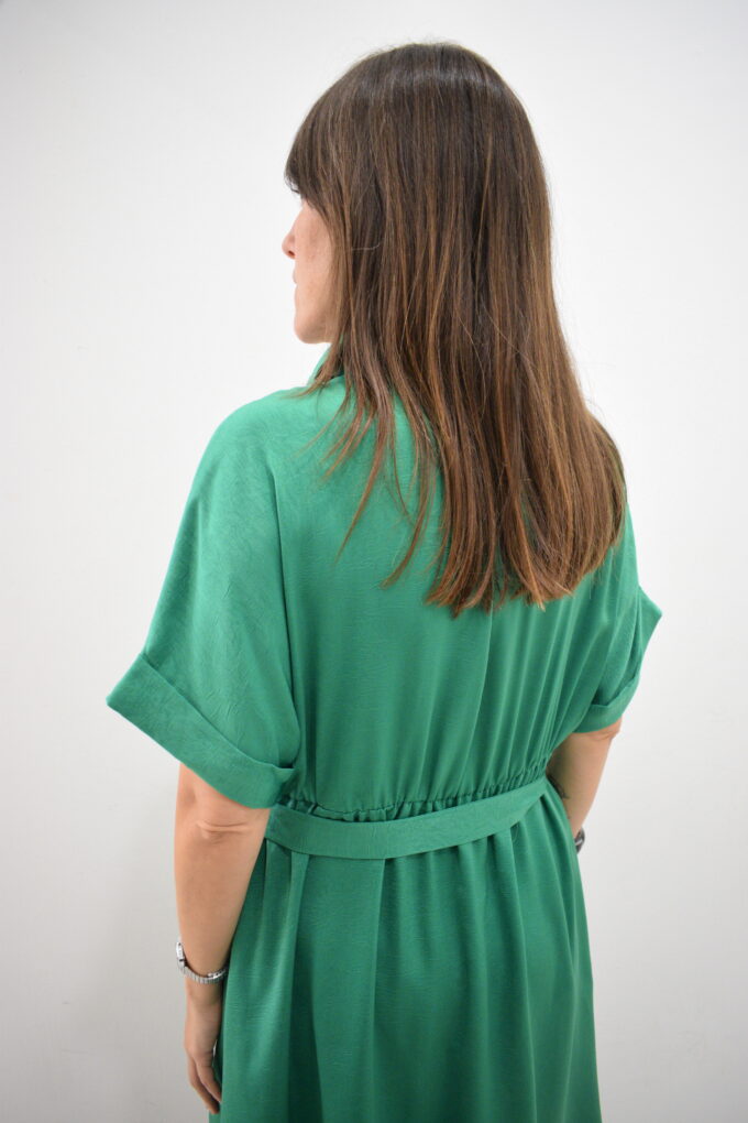 BERRIA/NEW Vestido verde Ioritz - Imagen 4