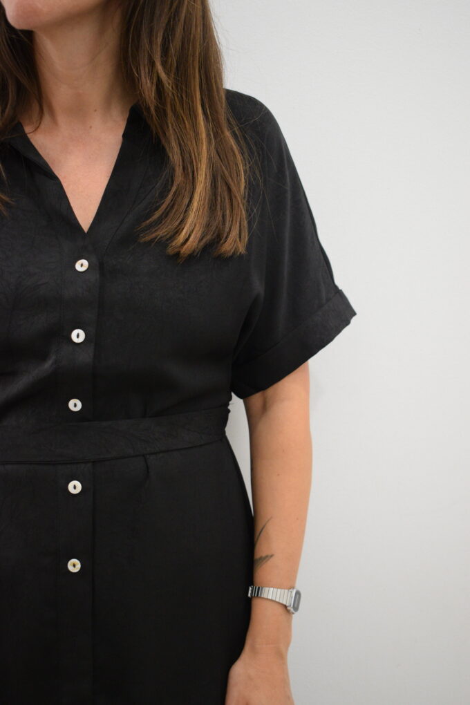 BERRIA/NEW Vestido negro Ioritz - Imagen 3