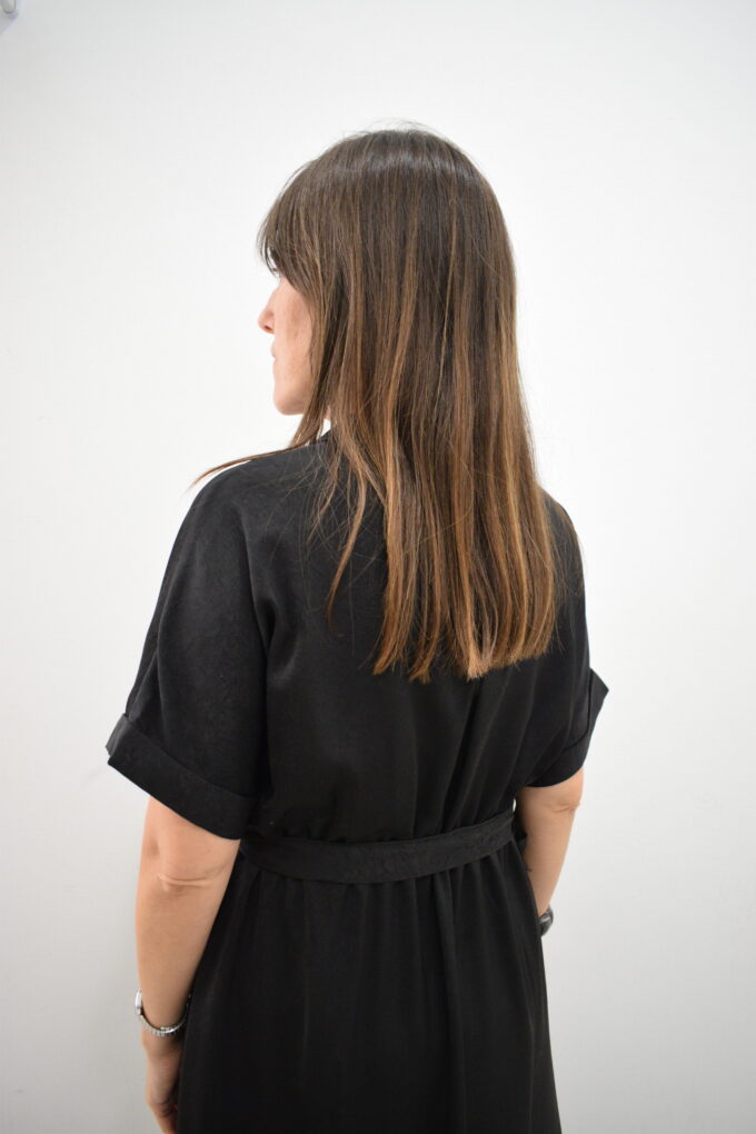 BERRIA/NEW Vestido negro Ioritz - Imagen 4