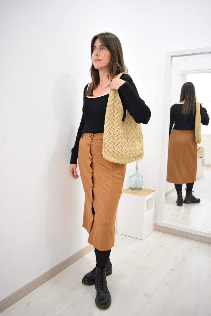 BERRIA/NEW Bolso crema Naoki - Imagen 2