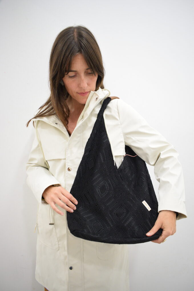 BERRIA/NEW Bolso negro Naoki - Imagen 4