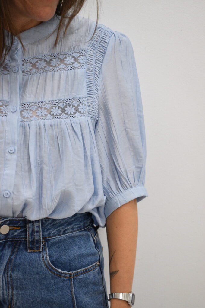 BERRIA/NEW Camisa azul Mirari - Imagen 3