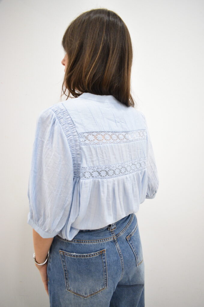 BERRIA/NEW Camisa azul Mirari - Imagen 4