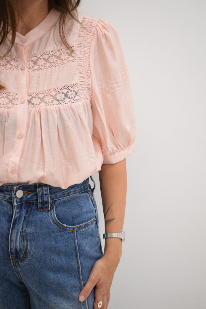 BERRIA/NEW Camisa rosa Mirari - Imagen 3
