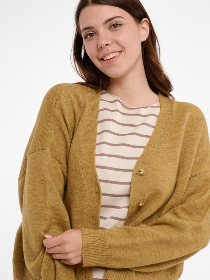 BERRIA/NEW Chaqueta ocre Maggie