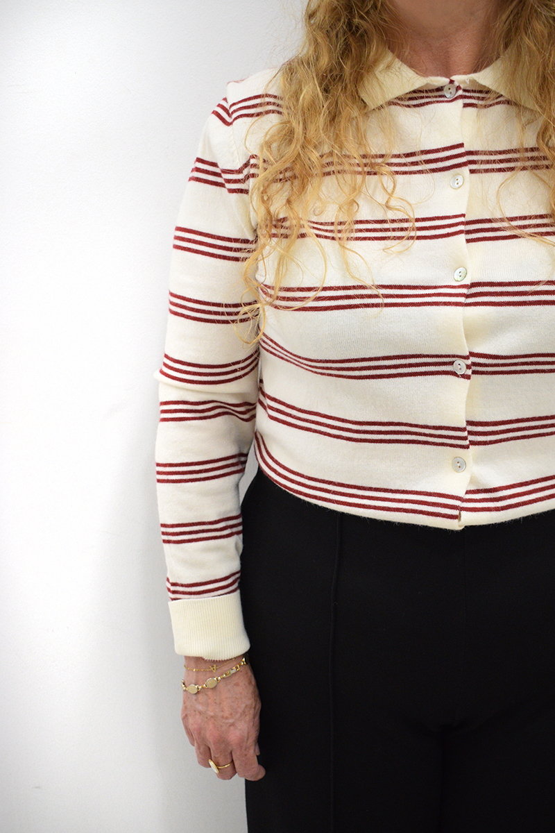 BERRIA/NEW Jersey de rayas color crudo Xabat 5 BERRIA/NEW Jersey de rayas color crudo Xabat - Imagen 4