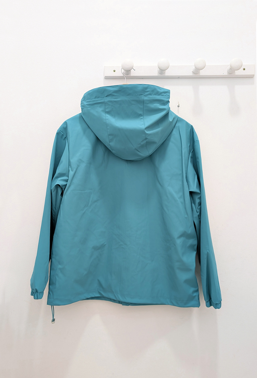 BERRIA/NEW Chubasquero turquesa Elur 6 BERRIA/NEW Chubasquero turquesa Elur - Imagen 5