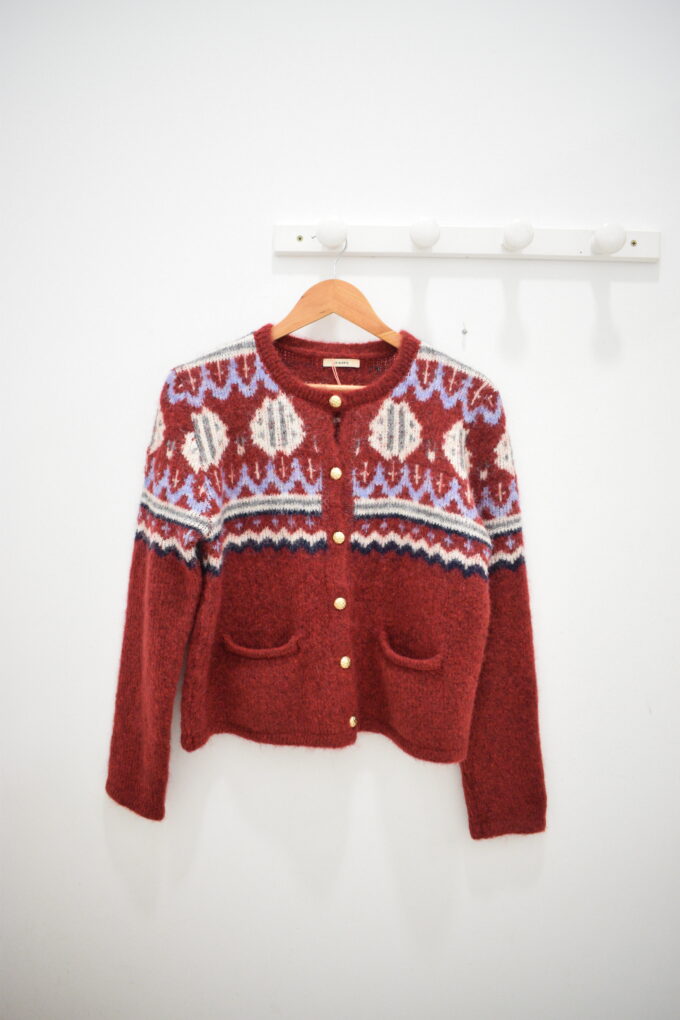 BERRIA/NEW Chaqueta granate Emily