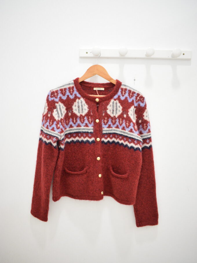 BERRIA/NEW Chaqueta granate Emily