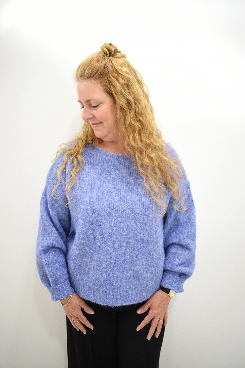 BERRIA/NEW Jersey azul Mona 3 BERRIA/NEW Jersey azul Mona - Imagen 2