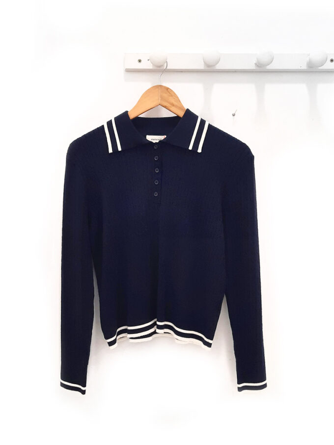 JERSEY azul marino punto