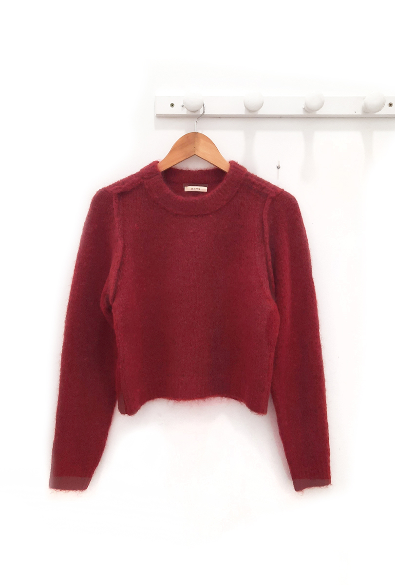 JERSEY granate Beck de punto