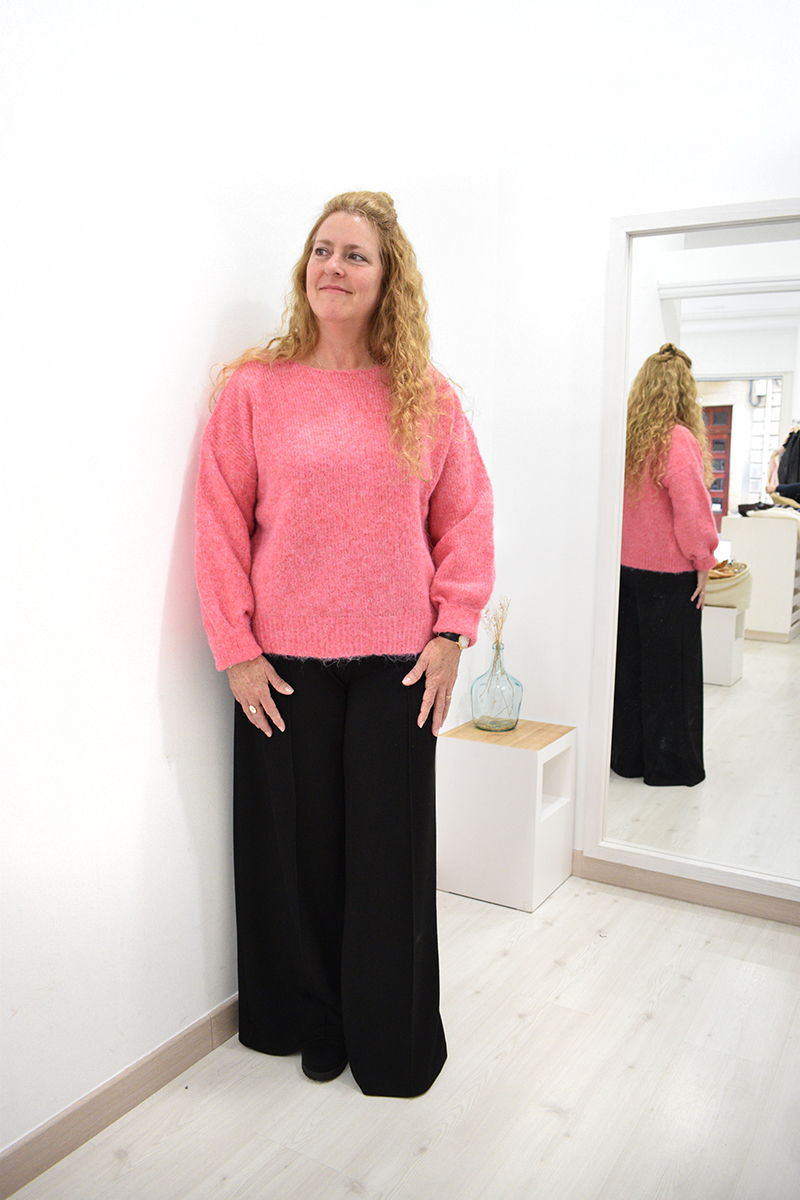 BERRIA/NEW Jersey rosa chicle Mona 3 BERRIA/NEW Jersey rosa chicle Mona - Imagen 2