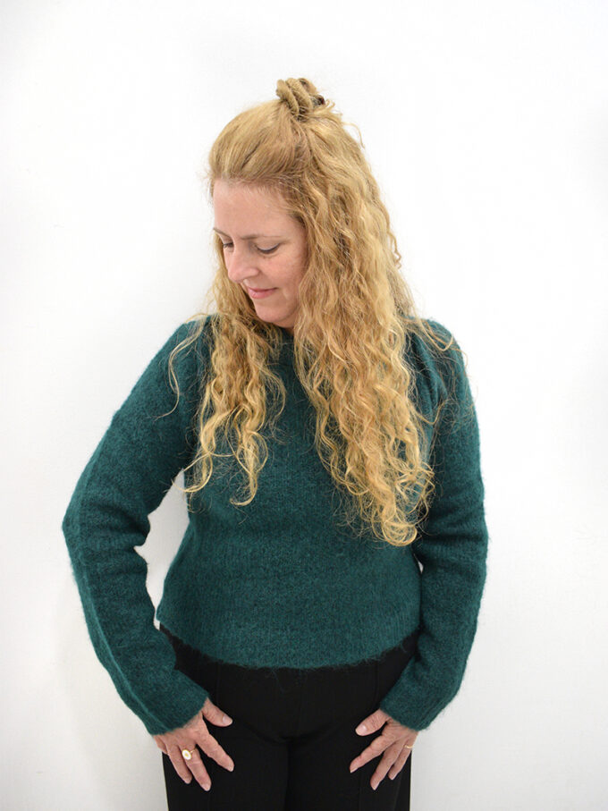 Inicio 27 JERSEY verde esmeralda Beck modelo