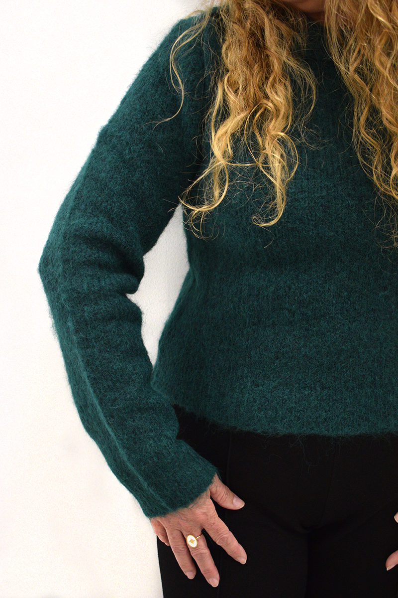 BERRIA/NEW Jersey verde esmeralda Beck 5 BERRIA/NEW Jersey verde esmeralda Beck - Imagen 4