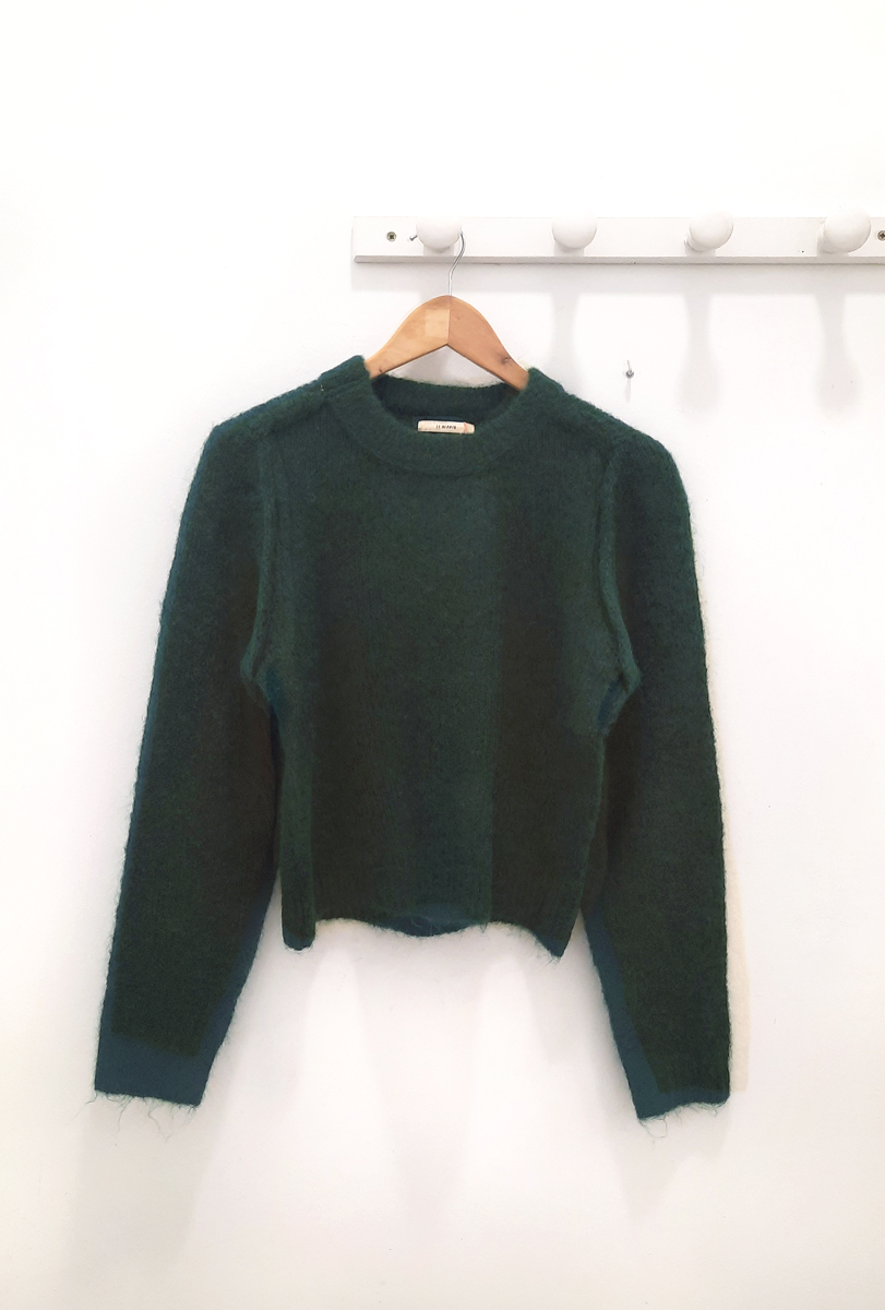 BERRIA/NEW Jersey verde esmeralda Beck 1 JERSEY verde esmeralda Beck
