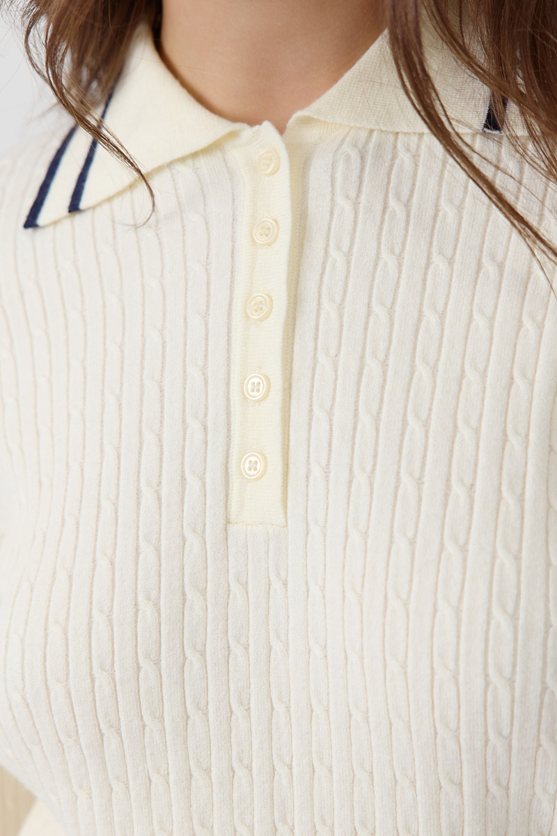 BERRIA/NEW Jersey crudo de punto Raúl 4 BERRIA/NEW Jersey crudo de punto Raúl - Imagen 3