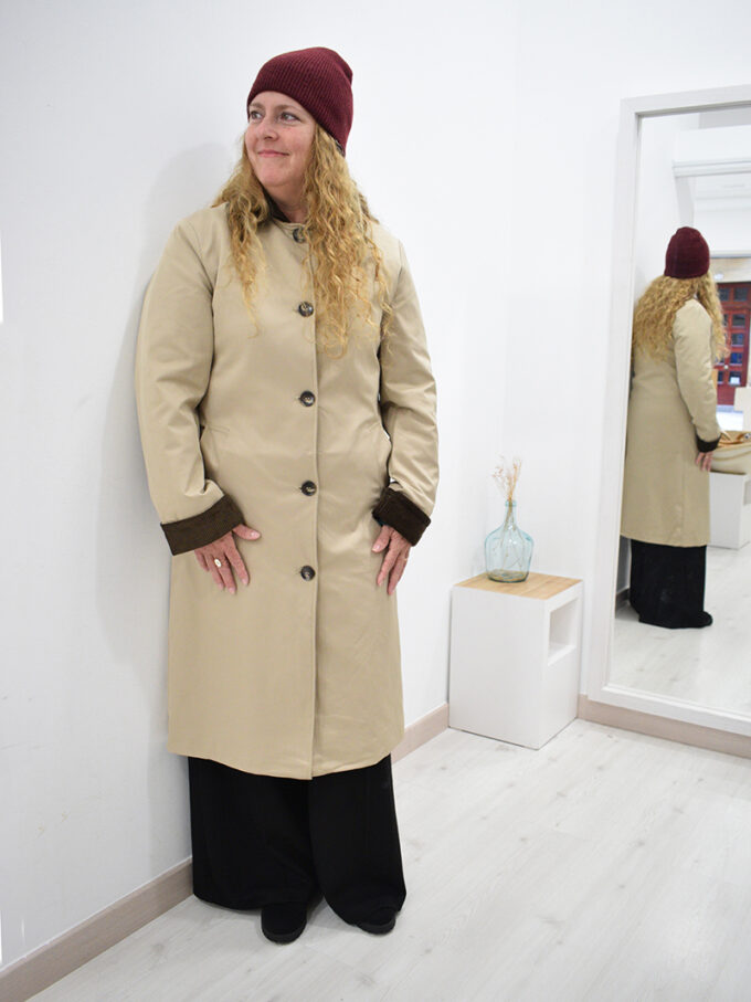 Inicio 6 BERRIA/NEW Gabardina beige Alia