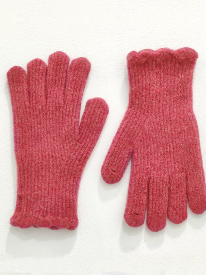 BERRIA/NEW Guantes rosas Travis