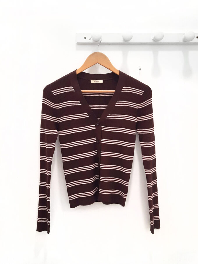 CHAQUETA marron rosa Carolina