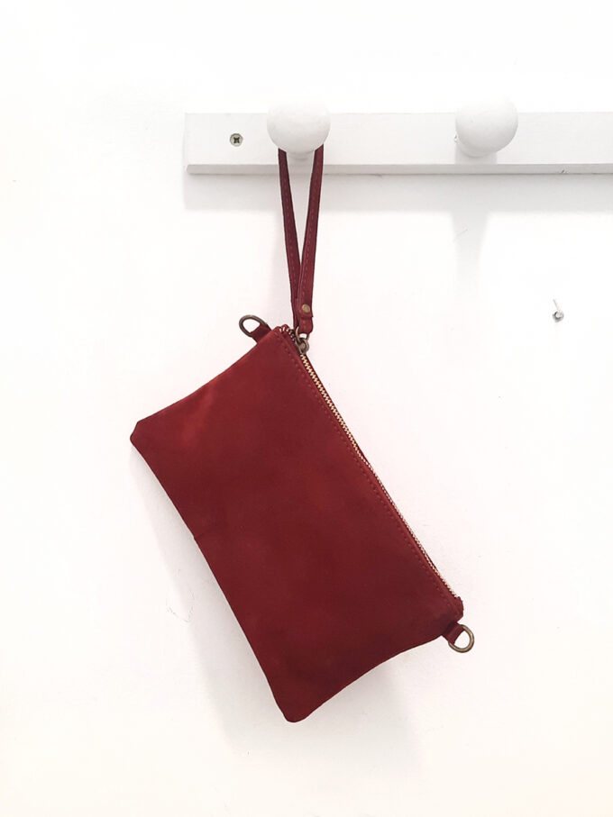 BERRIA/NEW Clutch burdeos Emily