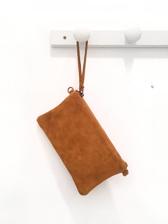 BERRIA/NEW Clutch camel Emily