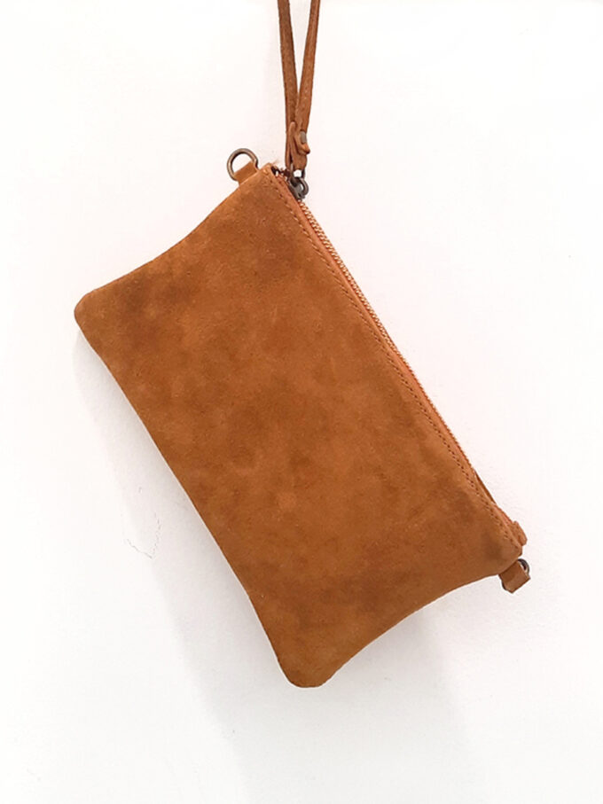 Clutch camel Emily neceser