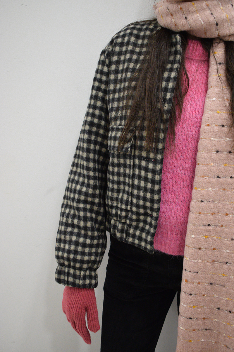 BERRIA/NEW Bufanda rosa Marie 4 BERRIA/NEW Bufanda rosa Marie - Imagen 3