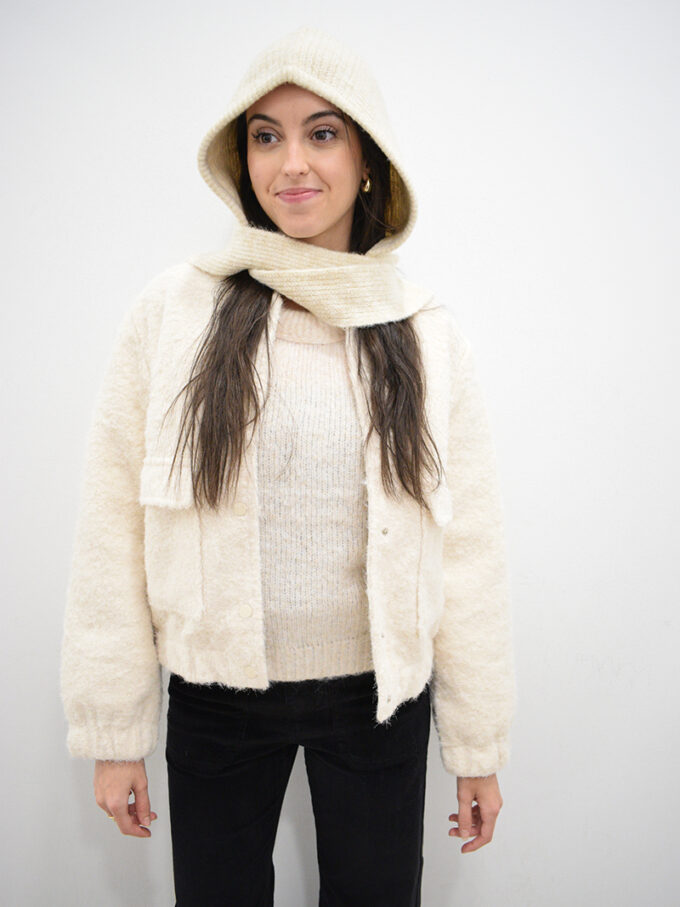 BERRIA/NEW Bomber cruda Rafaela