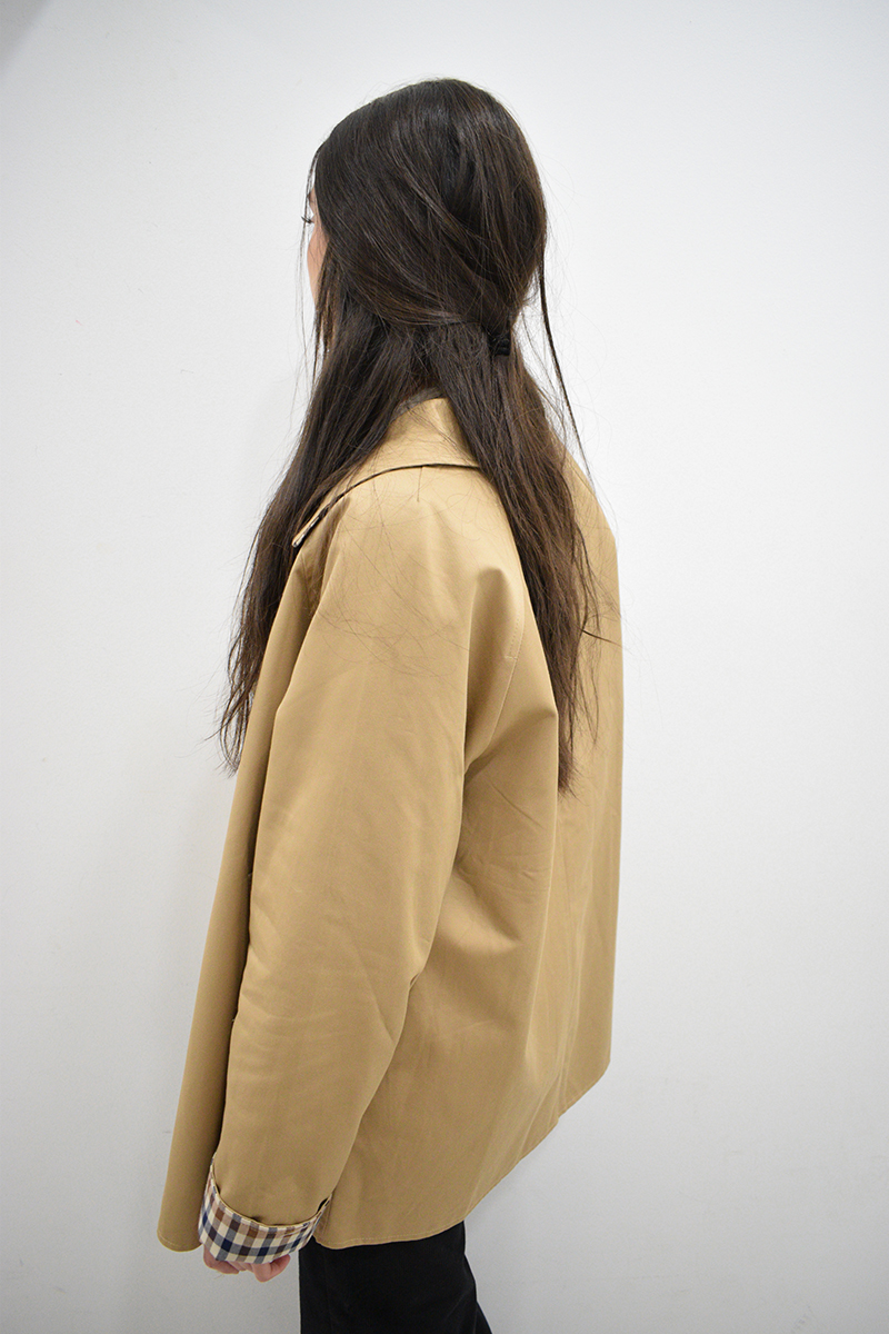 BERRIA/NEW Gabardina camel reversible Morin 5 BERRIA/NEW Gabardina camel reversible Morin - Imagen 4