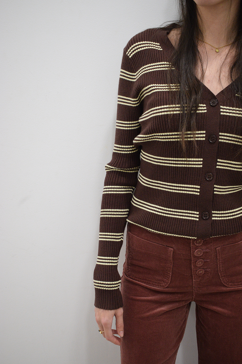 BERRIA/NEW Chaqueta marrón amarillo Carolina 4 BERRIA/NEW Chaqueta marrón amarillo Carolina - Imagen 3