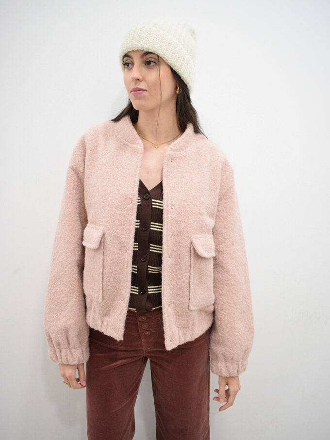BERRIA/NEW Bomber rosa Rafaela
