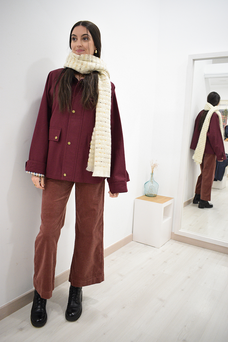 BERRIA/NEW Bufanda crudo Marie 4 BERRIA/NEW Bufanda crudo Marie - Imagen 3