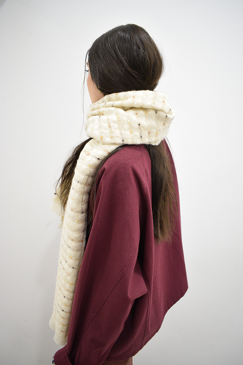 BERRIA/NEW Bufanda crudo Marie 3 BERRIA/NEW Bufanda crudo Marie - Imagen 2