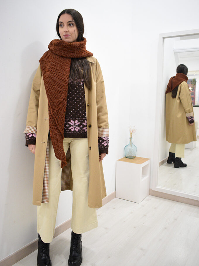 Toquilla marrón Amona