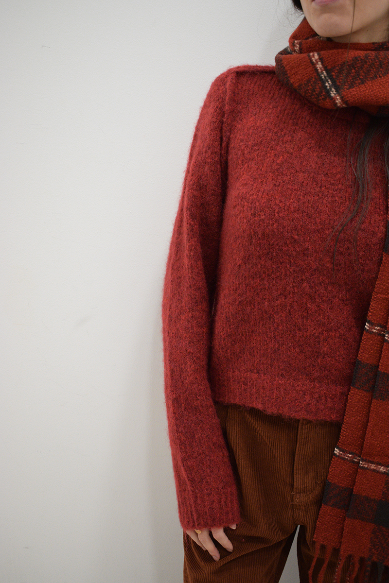 BERRIA/NEW Bufanda roja Aitona 5 BERRIA/NEW Bufanda roja Aitona - Imagen 4