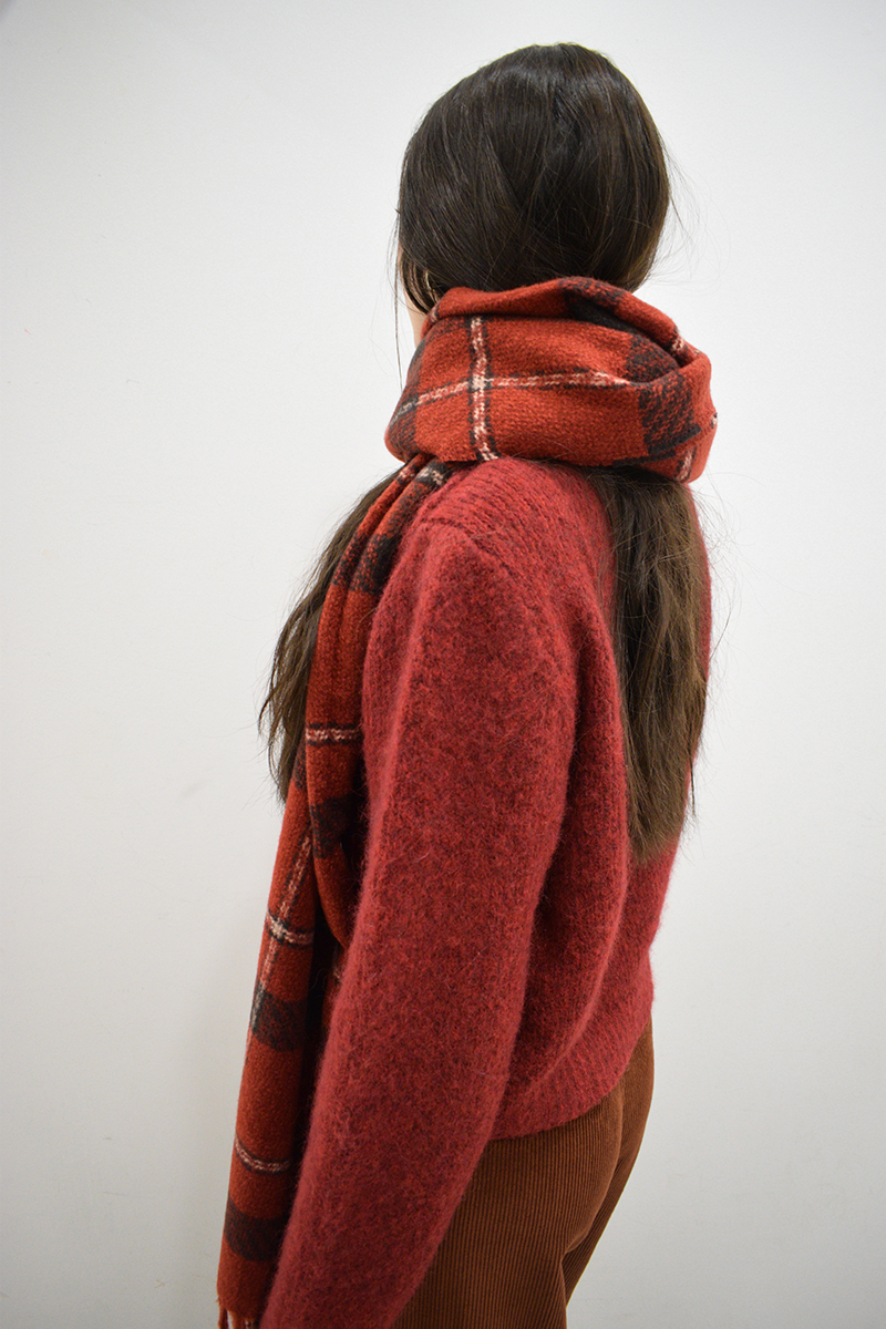 BERRIA/NEW Bufanda roja Aitona 4 BERRIA/NEW Bufanda roja Aitona - Imagen 3