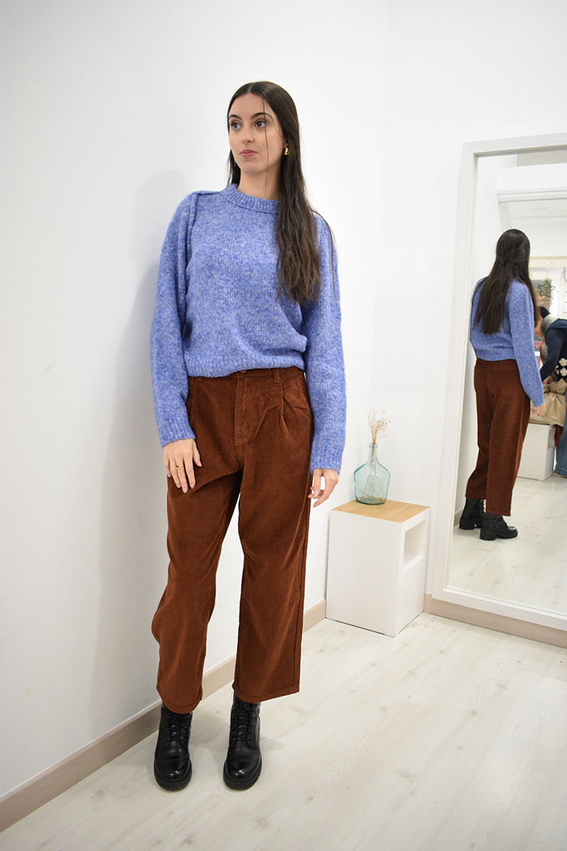 BERRIA/NEW Jersey azul Beck 3 BERRIA/NEW Jersey azul Beck - Imagen 2