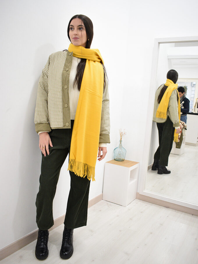 Echarpe mostaza Xume